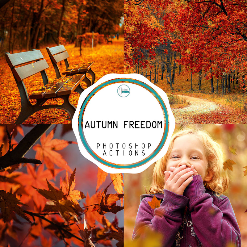 Autumn Freedom - 4 Photoshop Actions
