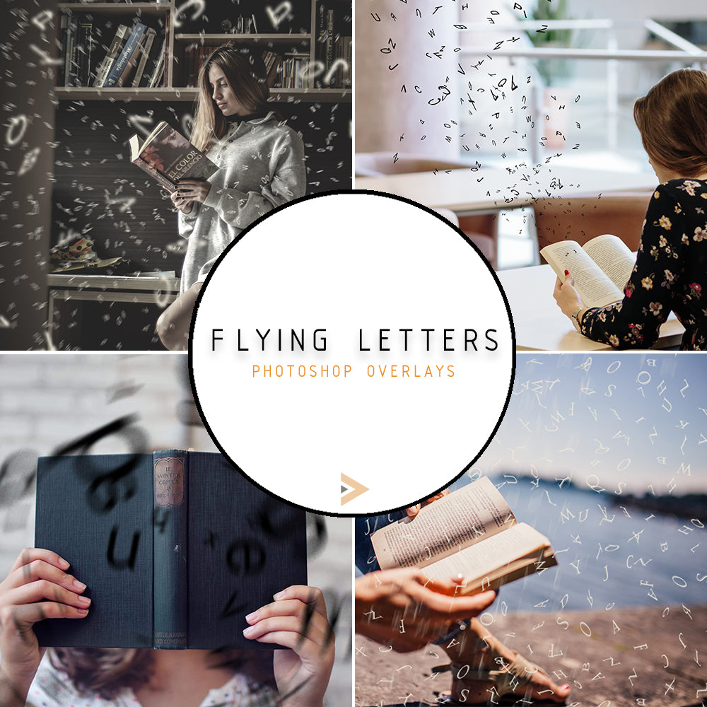 Flying Letters - Overlays